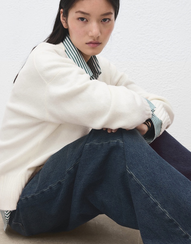 M.N.G - V-Neck Knitted Cardigan