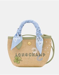 Longchamp - Le Panier Pliage Envol Canvas Basket Bag - XS