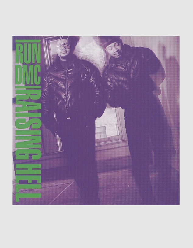 Sony Music - Run Dmc Raising Hell Vinyl Album & Crosley Record Storage Display Stand