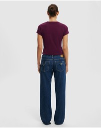 Cotton On - Low Rise Straight Jeans