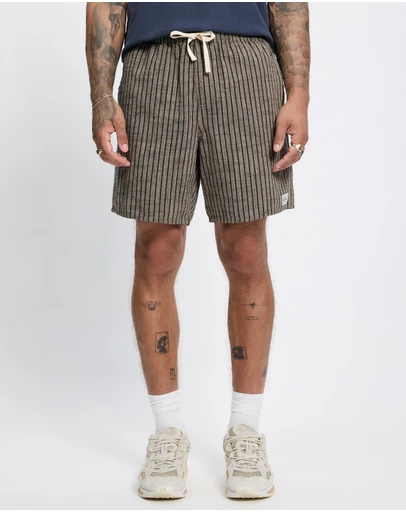 Rhythm - Texture Stripe Jam Shorts