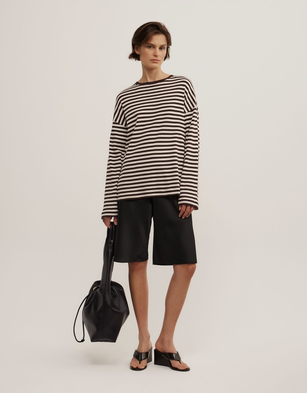 Witchery - Crew Long Sleeve Stripe T-shirt