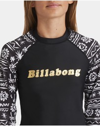 Billabong - Girls 8 to 16 Lost On You Long Sleeve Sunshirt Rash Vest