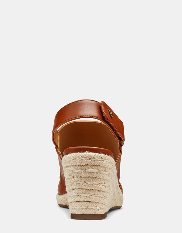 Vionic - Brooke Wedge - Cognac