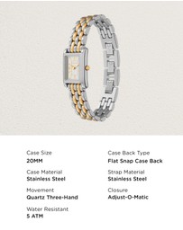Michael Kors - Essex Two Tone Analogue Watch