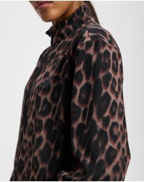 adidas Performance - Workout Essentials Leopard Woven Jacket