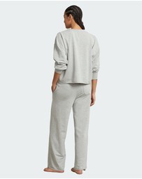 Polo Ralph Lauren - Club Terry Long Sleeve Cotton Jersey Pyjama Set