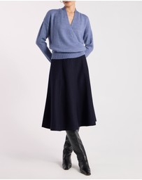 David Lawrence - Lark Wrap Knit Jumper