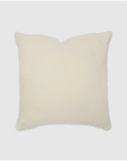 Bambury - Milo Waffle Square Cushion