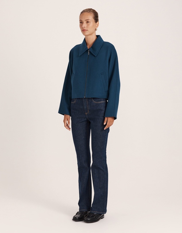 SABA - Kayla Wool Bomber Jacket