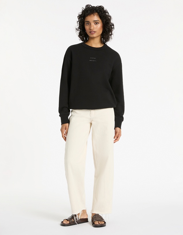 Status Anxiety - Could Be Nice Jumper With Logo
