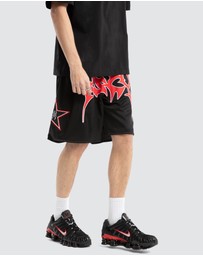 Kiss Chacey - Caution Mesh Basketballs Short