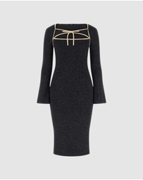 GUESS - Sansa Lurex Midi Dress