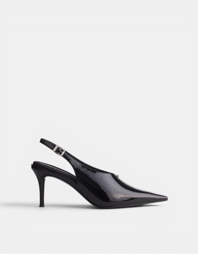 rag & bone - Mercer Leather Slingback Heels