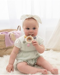 Playground - Multi-Surface Teething Wheel - Rose
