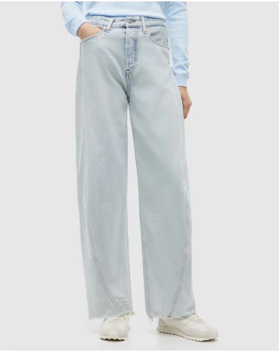 Tommy Jeans - Ella Midrise Barrel Crop Jeans