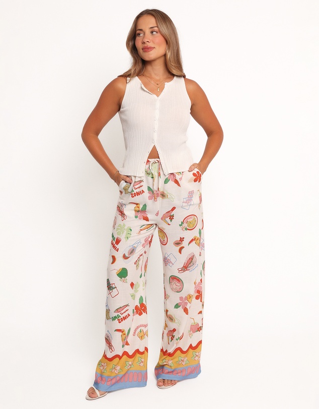 Petal & Pup - Sui Pants - Alfresco