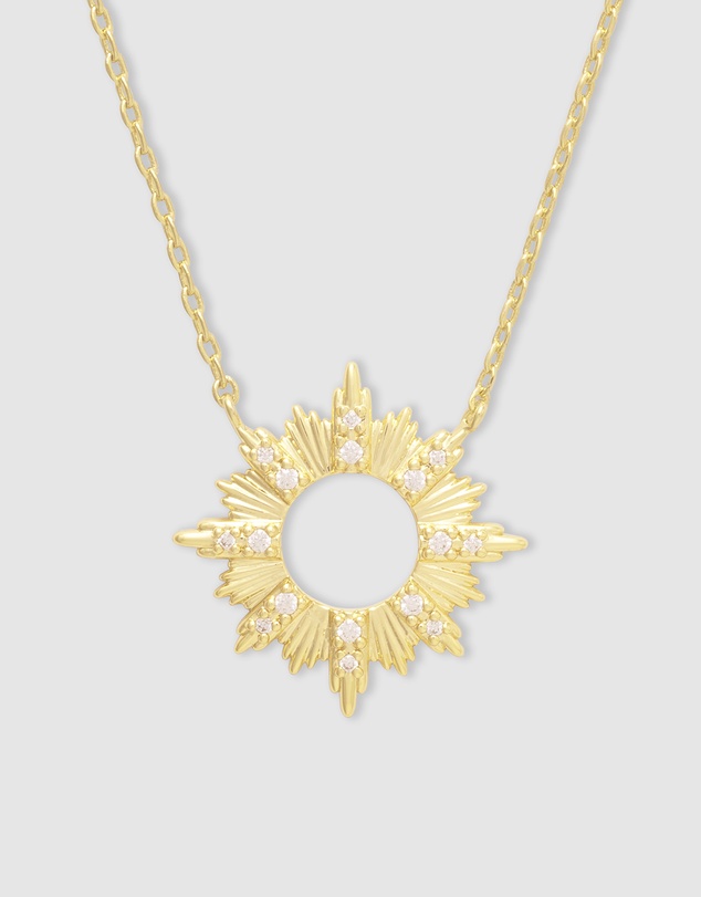 Wanderlust + Co - Sunseeker Gold Necklace