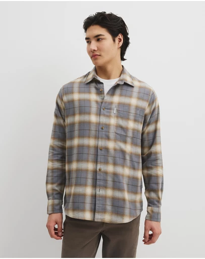 Country Road - Regular Fit Brushed Check Shirt