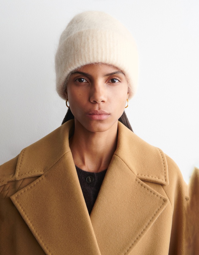 COS - Ribbed Mohair Beanie