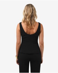 Forcast - Nikki Peplum Top