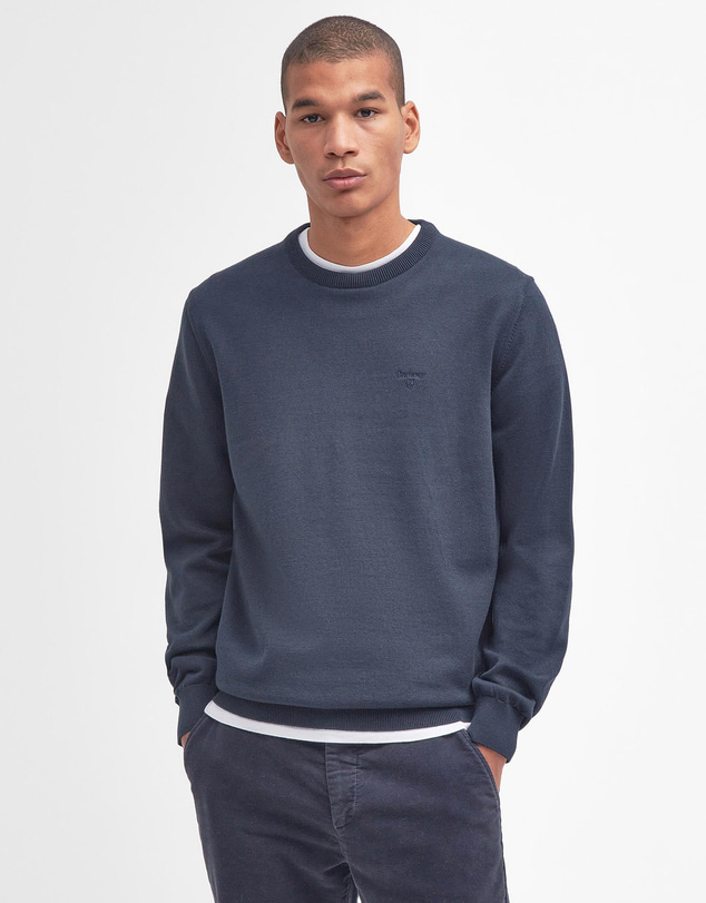 Barbour - Pima Cotton Crew Neck Sweater
