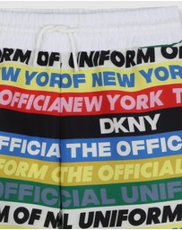 DKNY - Colour Block Logo Script Swim Shorts - Teens