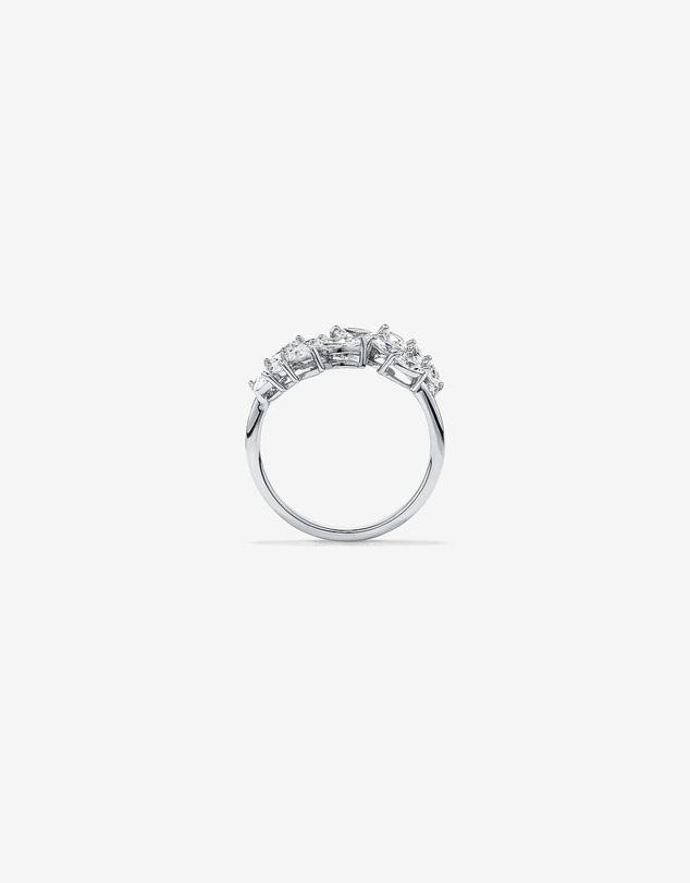 Michael Hill - Cubic Zirconia Vine Open Ring in Sterling Silver