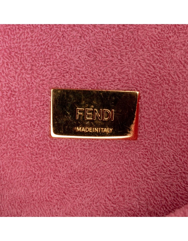 Pre-Loved by Azura Reborn - Pre-Loved Embossed Terry Cloth FF 1974 Convertible Belt Baguette