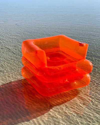 Neon Inflatable Lilo Chair