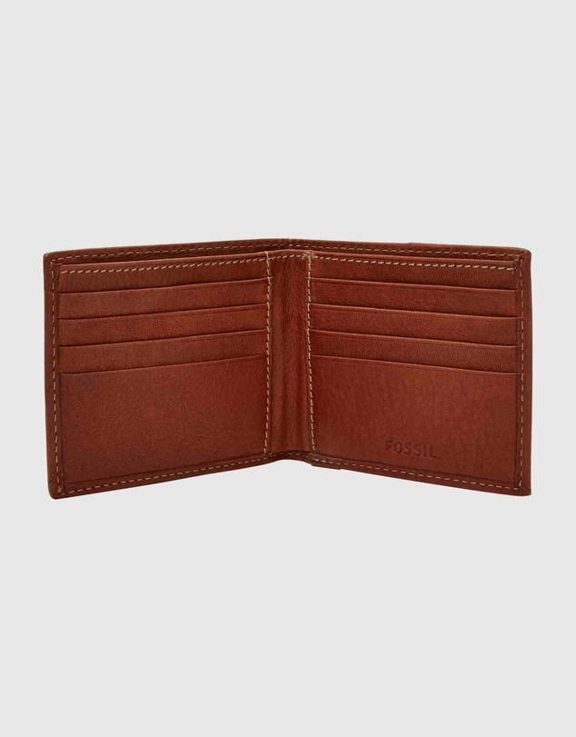 Fossil - Lufkin Brown Wallet