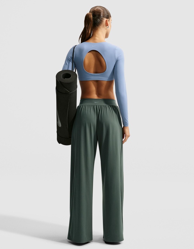 Nike - Zenvy Mid-Rise Wide-Leg Pants