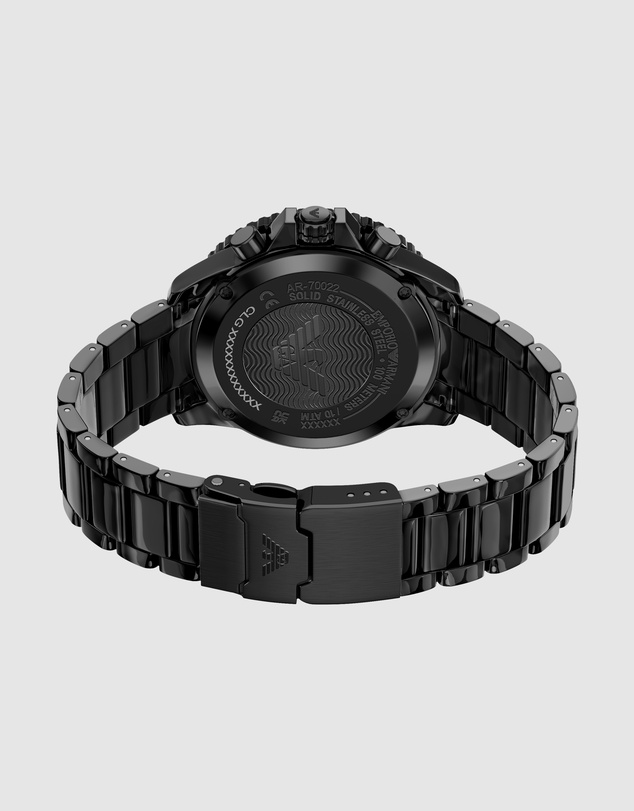 Emporio Armani - Black Chronograph Watch