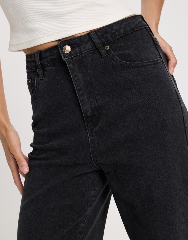 The Fated - Kaia High Waist Straight Jeans