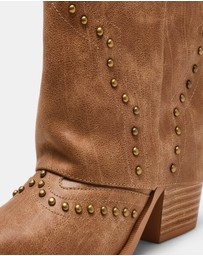 Steve Madden - Streamline Cognac Boots