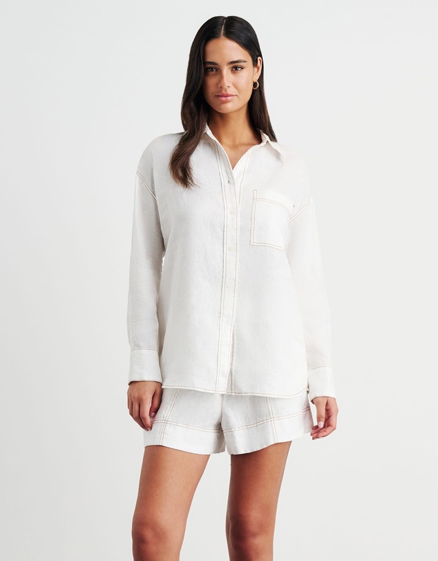 Jag - Gigi Linen Relaxed Shirt