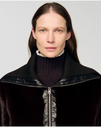 Sandro - Blake Faux Fur Coat