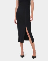 Forcast - Betty Knit Split Skirt