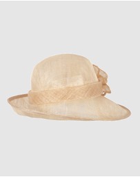 Max Alexander - Sinamay Nude Fashion Hat