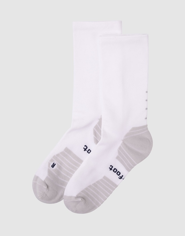Pussyfoot - 4 Pack Sport Running Crew Socks – Compression & Coolmax