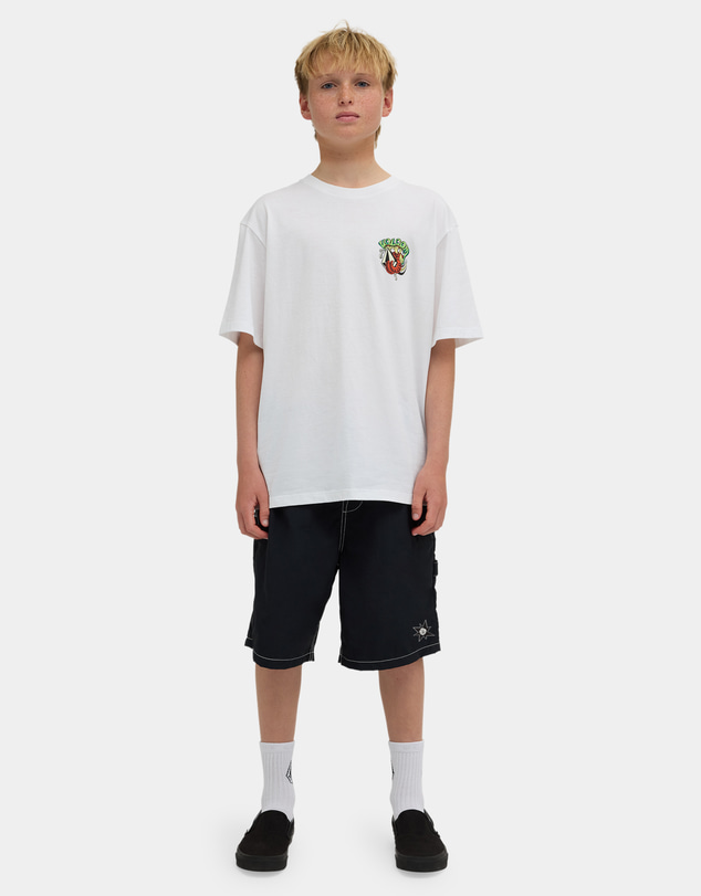 Volcom - Boys 8 to 16 Snaky T-Shirt