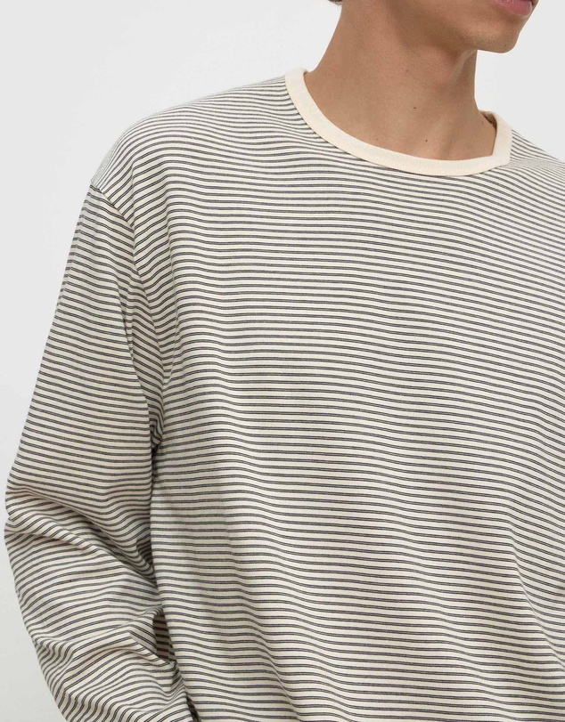 Assembly Label - Malone Stripe Long Sleeve Tee