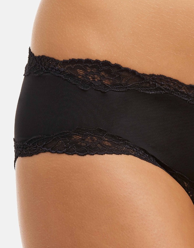 Love and Lustre - Classic Lace French Hipster Brief 2 Pack