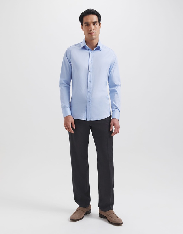 SABA - Stretch Poplin Slim Shirt