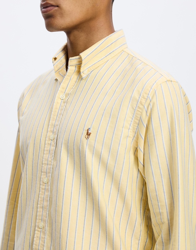 Polo Ralph Lauren - ICONIC EXCLUSIVE - Custom Fit Striped Oxford Shirt