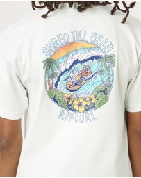 Rip Curl - Shred Til Dead Tee - Teens