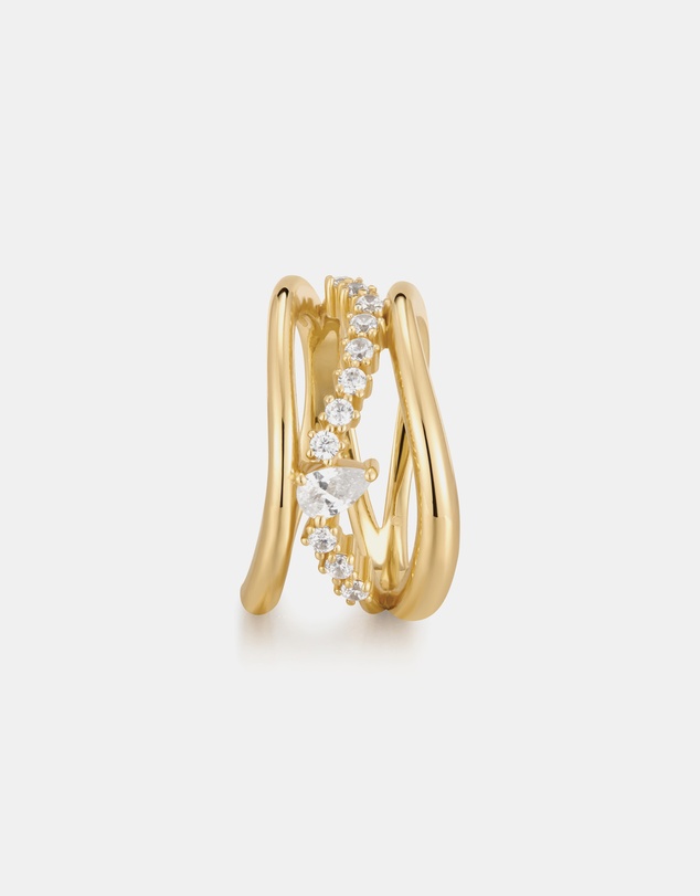 Ania Haie - Gold Sparkle Ring