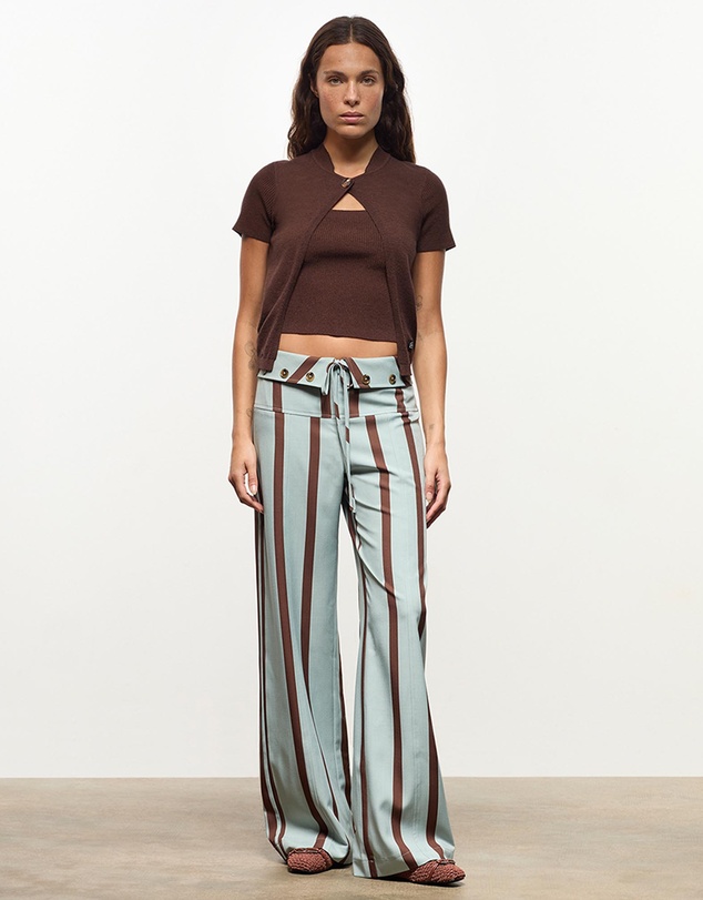 Laagam - Tashi Striped Flow Pants