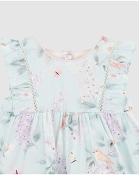 Bebe by Minihaha - Madelyn Print Overlay Dress - Babies