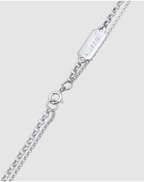 Kuzzoi - ICONIC EXCLUSIVE - Necklace Compass Summer Beach 925 Sterling Silver